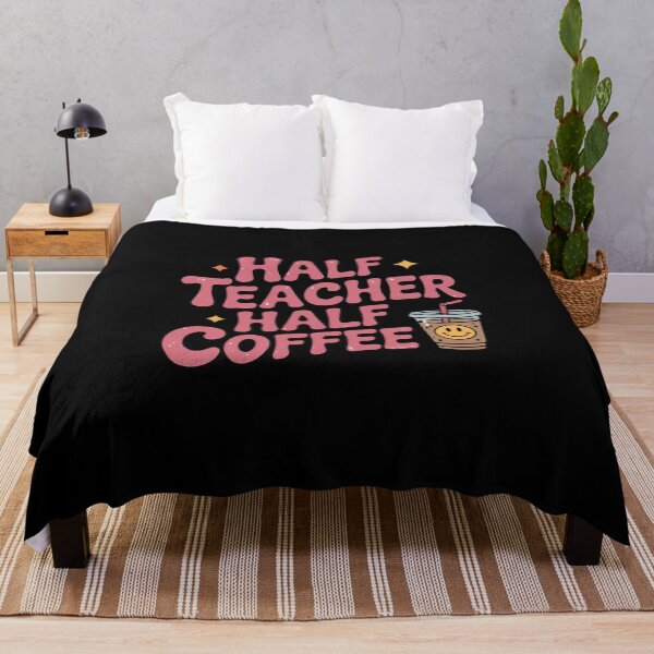 Item preview, Half Teacher Half Coffee Teacher Coffee Teach Repeat  designed and sold by MathisBellanger.