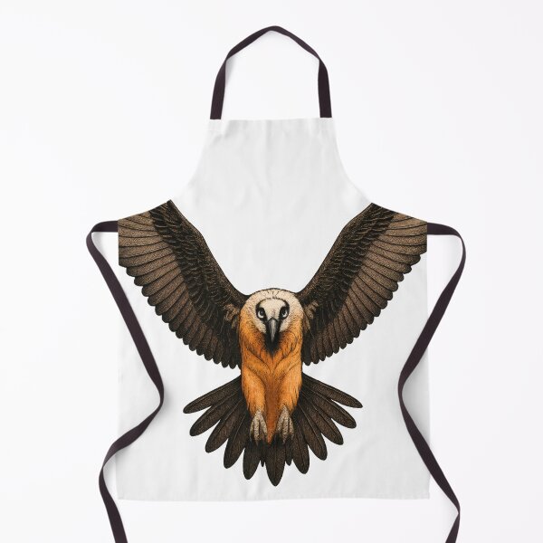 Item preview, Bearded vulture flying designed and sold by GullHyena.