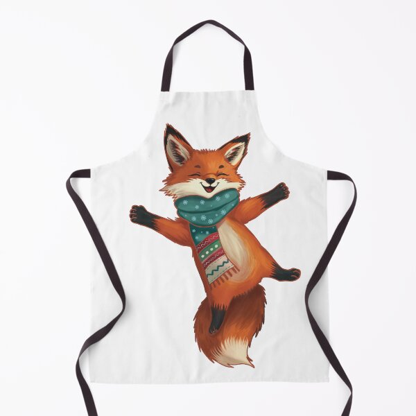 Item preview, Joyful Fox Snow Angel Fun designed and sold by NatureBrushbyMariela.