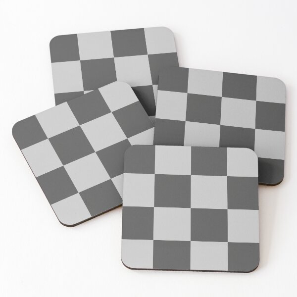 Item preview, Charcoal and Gray Checkerboard Pattern designed and sold by donwillisjrart.