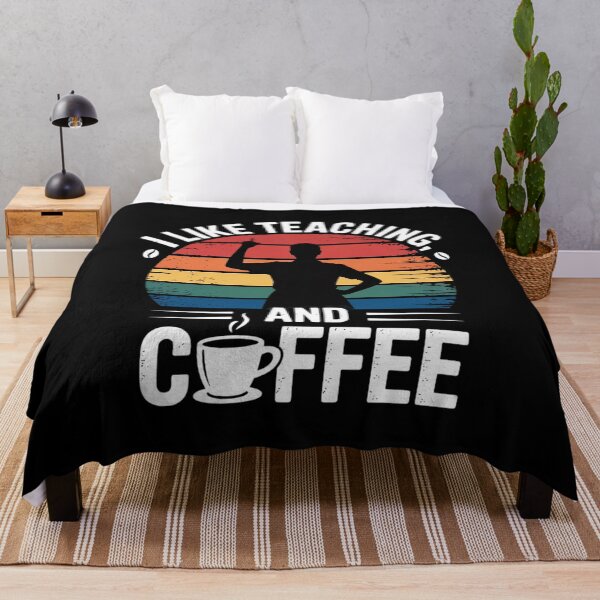 Item preview, I Like Teaching and Coffee Lovers Teacher Theme school Cute  designed and sold by CombatTask.