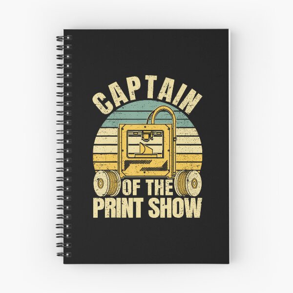 Item preview, Captain Of The Print Show 3D Printing Retro 3D Printer designed and sold by LorraineRita.