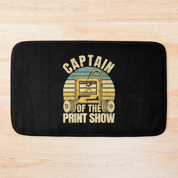Item preview, Captain Of The Print Show 3D Printing Retro 3D Printer designed and sold by LorraineRita.