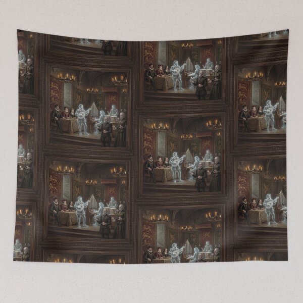 Item preview, Demonic Music at the Tudor Court painting designed and sold by Vintage Designs +.