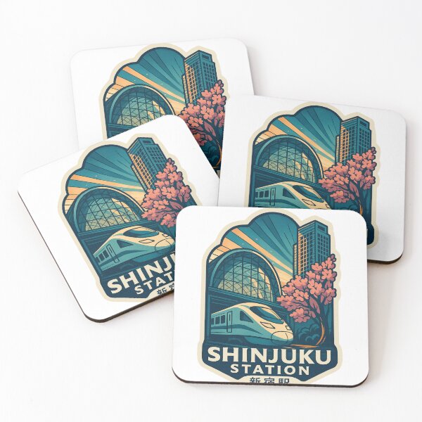 Item preview, Shinjuku Station Sakura Gateway Tokyo Skyscrapers designed and sold by StampMyPassport.