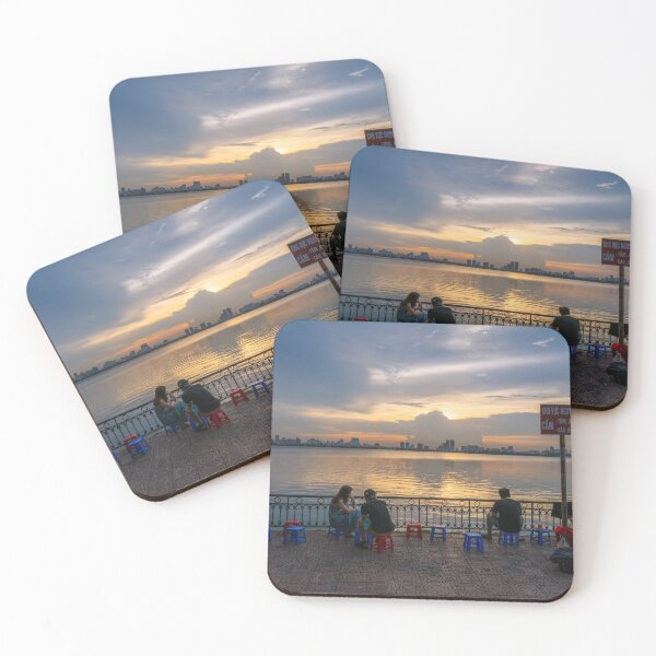 Item preview, West Lake in Hanoi during sunset designed and sold by WorldScenery.