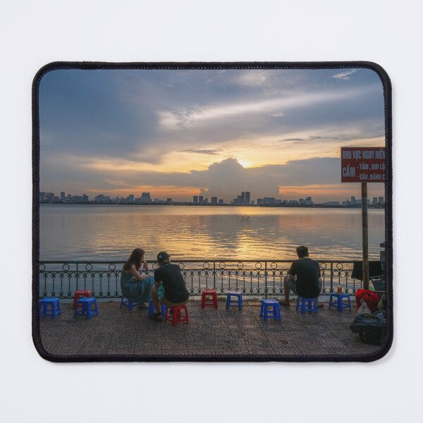 Item preview, West Lake in Hanoi during sunset designed and sold by WorldScenery.