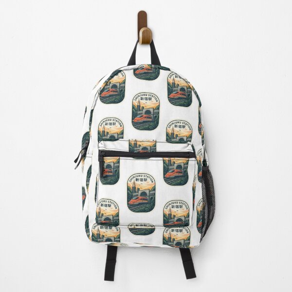 Item preview, Shinjuku Station and Tokyo Skyline at Sunset designed and sold by StampMyPassport.