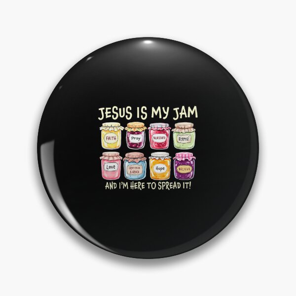 Item preview, Jesus Is My Jam And Im Here To Spread Christian Bible Verse designed and sold by SarahLorri.