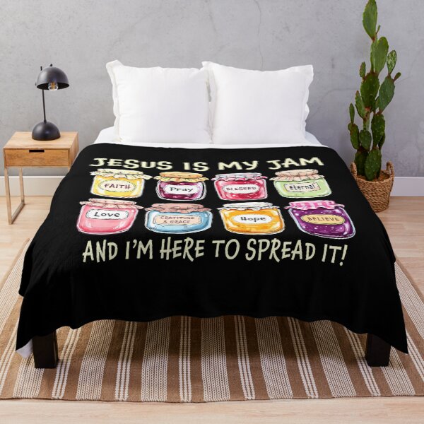 Item preview, Jesus Is My Jam And Im Here To Spread Christian Bible Verse designed and sold by SarahLorri.