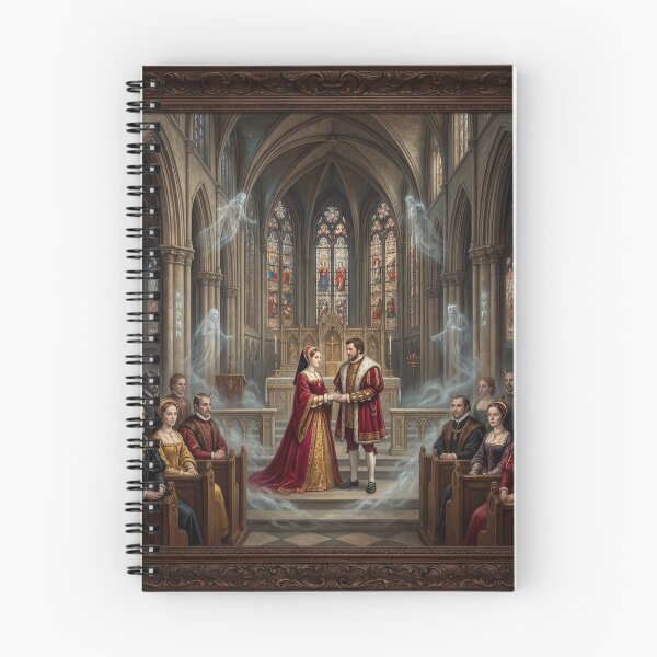 Item preview, Demonic  Royal Wedding at the Tudor Court painting designed and sold by Vintage Designs +.
