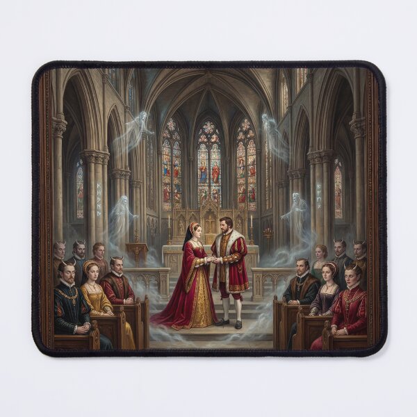 Item preview, Demonic  Royal Wedding at the Tudor Court painting designed and sold by Vintage Designs +.
