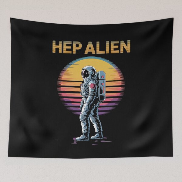 Item preview, Hep Alien Band Pop Culture Hep Alien  designed and sold by khorbiasieno.