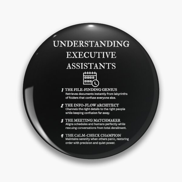 Item preview, Funny Executive Assistant Definitions for Office Life – Black designed and sold by PsyFlow35.