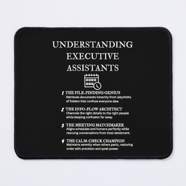 Item preview, Funny Executive Assistant Definitions for Office Life – Black designed and sold by PsyFlow35.