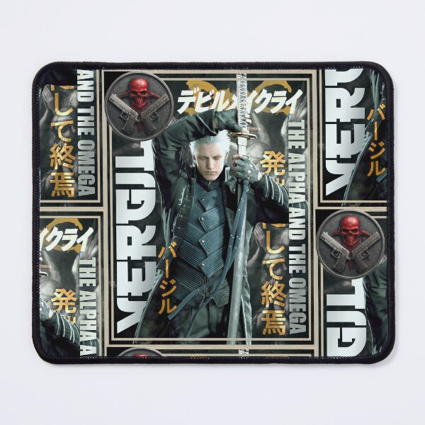 Item preview, Devil May Cry Vergil Classic Retro Gaming Art designed and sold by Back2Collage.