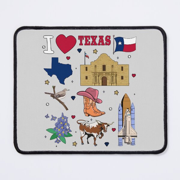 Item preview, I Love Texas! Ultimate State Pride Souvenir & Iconic Symbol Collection designed and sold by mashmosh.