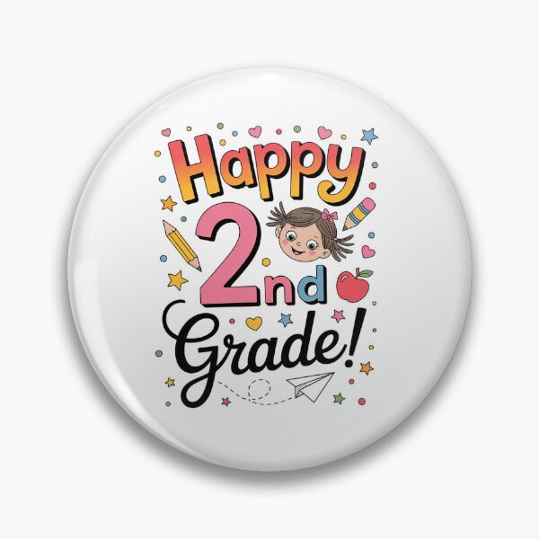 Item preview, Little Miss 2nd Grade Back To School Cute Second Grade Girls  designed and sold by VasilisLamArt.