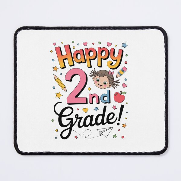 Item preview, Little Miss 2nd Grade Back To School Cute Second Grade Girls  designed and sold by VasilisLamArt.