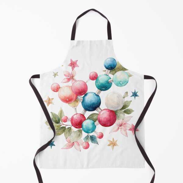 Item preview, Floral Molecular Structure - A Beautiful Fusion of Science and Nature designed and sold by Anastasiia Yurevych.