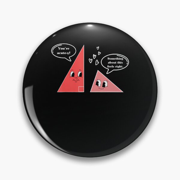 Item preview, Valentine Cute Triangle Math Joke Mathematician Math Teacher designed and sold by GraceShelley.