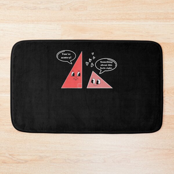 Item preview, Valentine Cute Triangle Math Joke Mathematician Math Teacher designed and sold by GraceShelley.