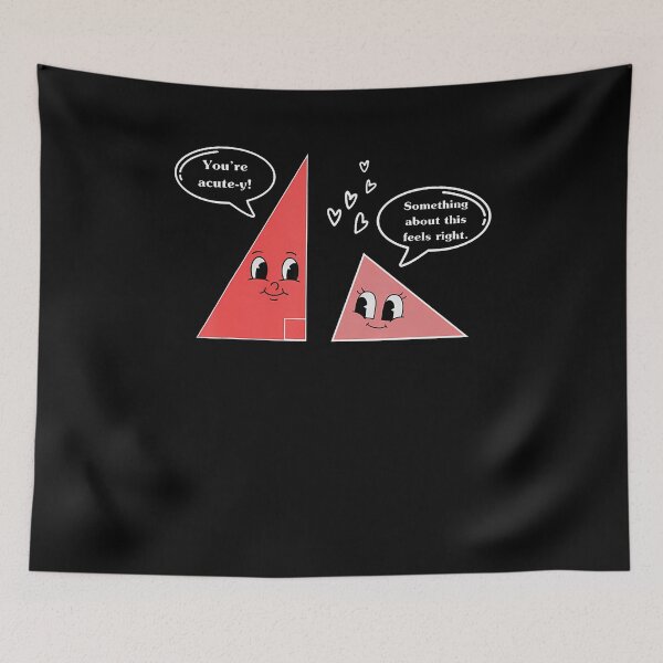 Item preview, Valentine Cute Triangle Math Joke Mathematician Math Teacher designed and sold by GraceShelley.