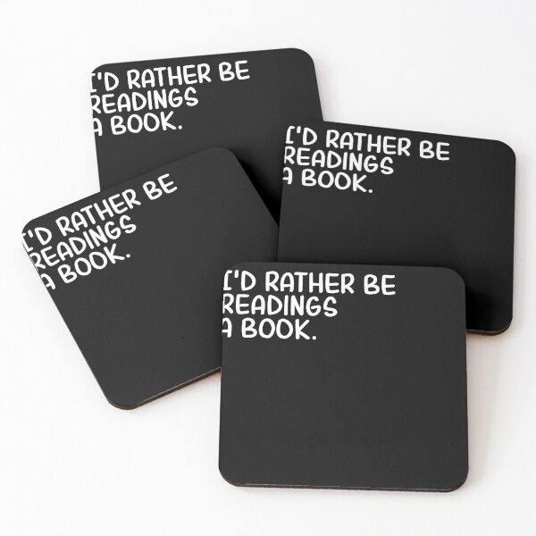 Item preview, I'd Rather Be readings a book.  designed and sold by CeliaZnx.