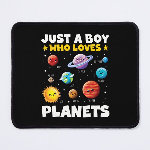 Item preview, Just A Boy Who Loves Planets Solar Space Science Boys designed and sold by SarahLorri.