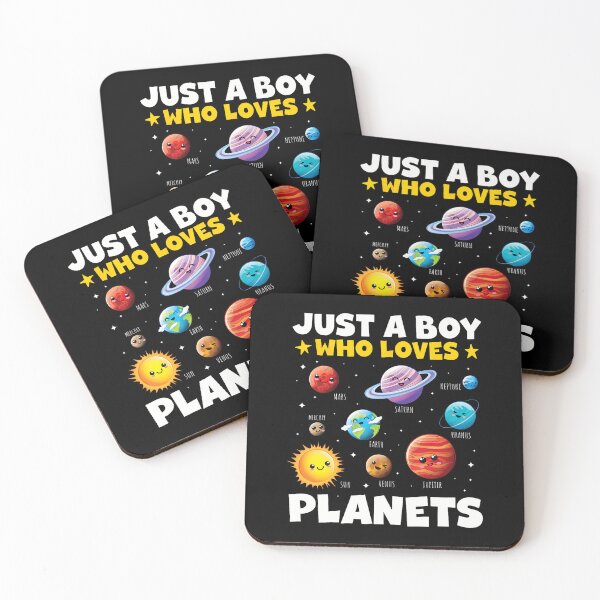 Item preview, Just A Boy Who Loves Planets Solar Space Science Boys designed and sold by SarahLorri.