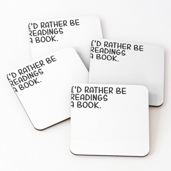 Item preview, I'd Rather Be readings a book.  designed and sold by CeliaZnx.