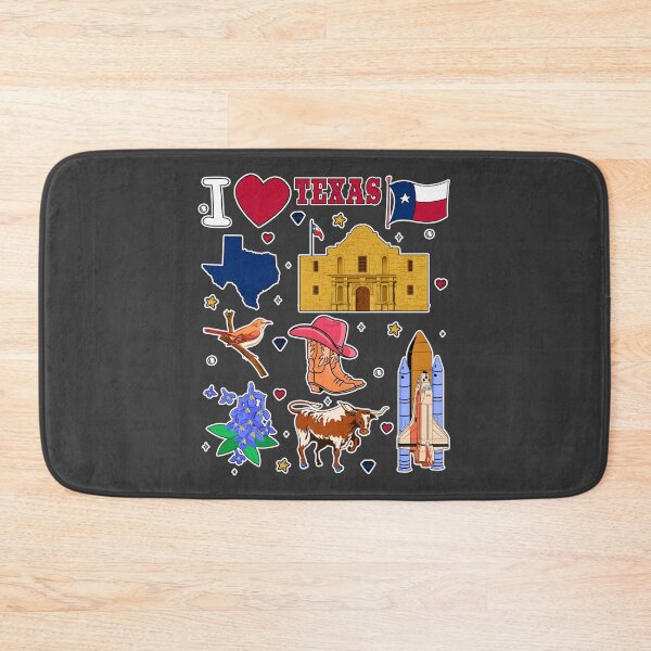 Item preview, I Love Texas, The Ultimate Texas Pride Sticker Pack & T-Shirt Design designed and sold by mashmosh.