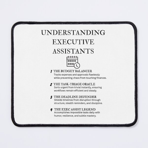 Item preview, Executive Assistant Gifts: Funny Job Definition Designs designed and sold by PsyFlow35.