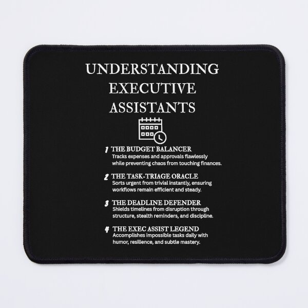 Item preview, Executive Assistant Gifts: Funny Job Definition Designs – Black designed and sold by PsyFlow35.