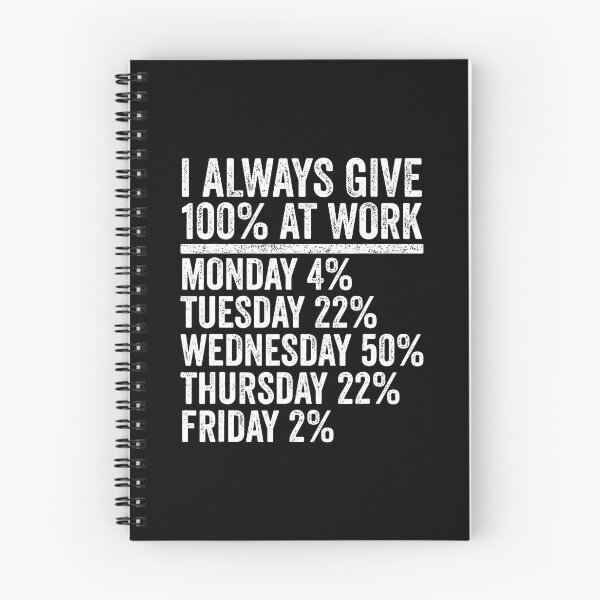 Item preview, I Always Give 100 Percent At Work Funny Work Humor designed and sold by LorraineRita.