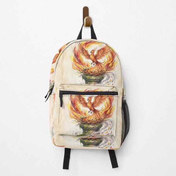 Item preview, Phoenix Flame of Gold Rebirth fantasy art creature race designed and sold by Vintage Designs +.