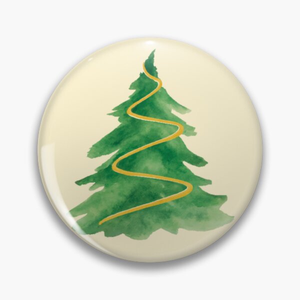 Item preview, Festive Elegance Minimalist Christmas Tree designed and sold by MoxisWatercolor.