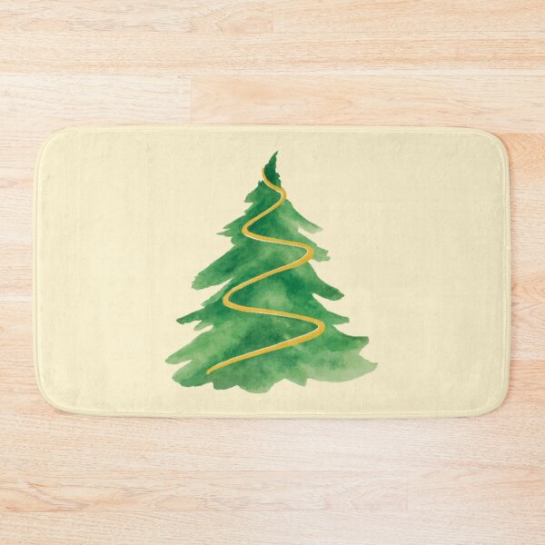 Item preview, Festive Elegance Minimalist Christmas Tree designed and sold by MoxisWatercolor.