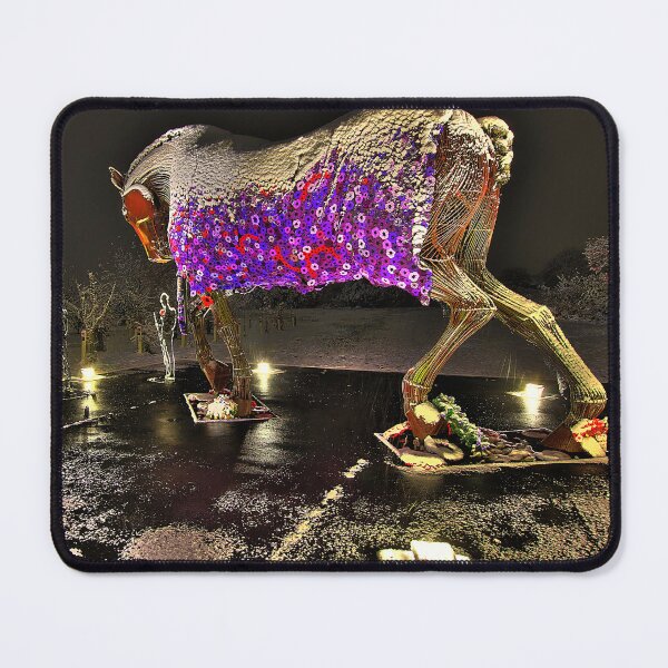 Item preview, Featherstone War Horse - Purple Poppies - 3 designed and sold by Colin  Williams Photography.