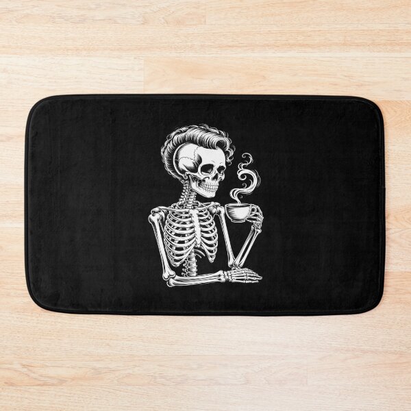 Item preview, Messy Bun Drinking Coffee For Women Never Better Skeleton10  designed and sold by MathisBellanger.