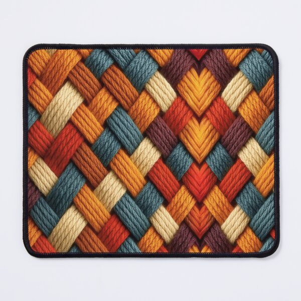 Item preview, Woven Rustic Color Braid Pattern designed and sold by Lineesh Kumar.