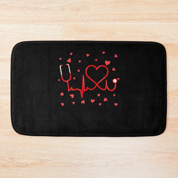 Item preview, Funny Nurse Valentine Day Heart Stethoscope Nursing Medical designed and sold by GraceShelley.