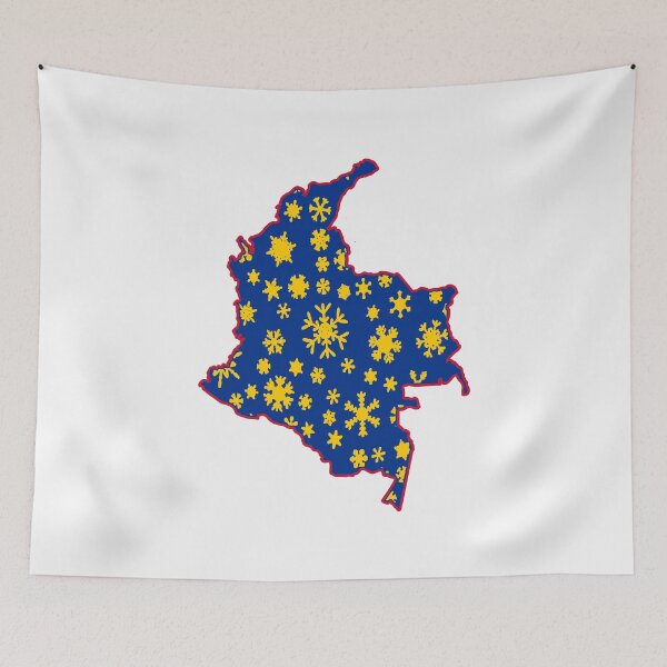 Item preview, Snow over Colombia; designed and sold by StickerApe.