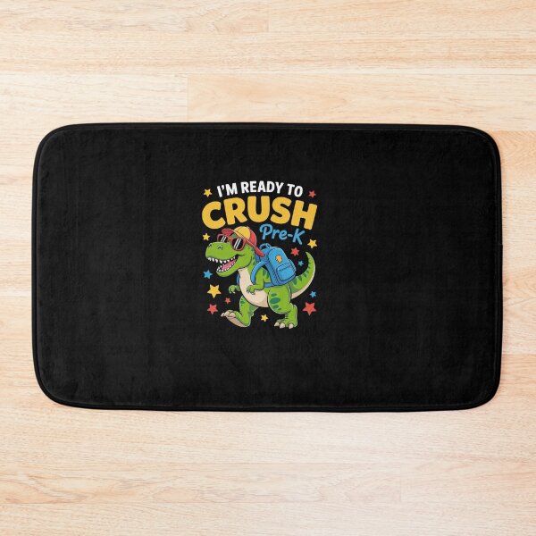 Item preview, Kids I'm Ready to Crush Pre K Dinosaur 1st Day of Prek School Boy  designed and sold by khorbiasieno.