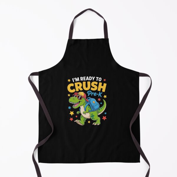 Item preview, Kids I'm Ready to Crush Pre K Dinosaur 1st Day of Prek School Boy  designed and sold by khorbiasieno.