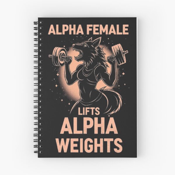 Item preview, Alpha Female 2026 - Women Strength Training Dominant Gym Journal designed and sold by Antik by Schulz.