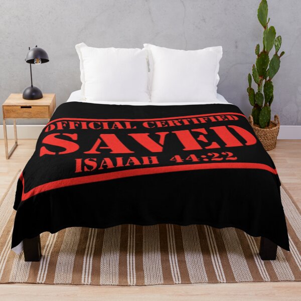 Item preview, SAVED – Isaiah 44:22 | Redeemed & Restored Christian Design by All43 designed and sold by All43.