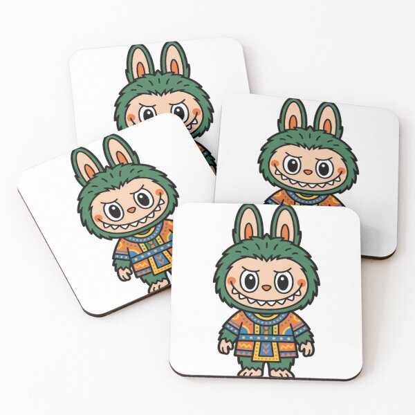 Item preview,  labubu art, cute adorable labubu doll with vibrant colors designed and sold by nicnacc.