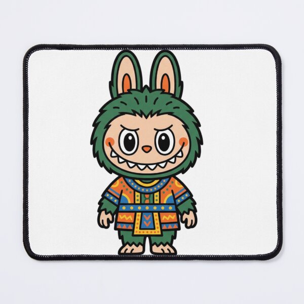 Item preview, labubu art, cute adorable labubu doll with vibrant colors designed and sold by nicnacc.