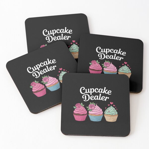 Item preview, Cupcake Dealer - Cupcake Baker Pastry Baking Gift designed and sold by nicomitchell.